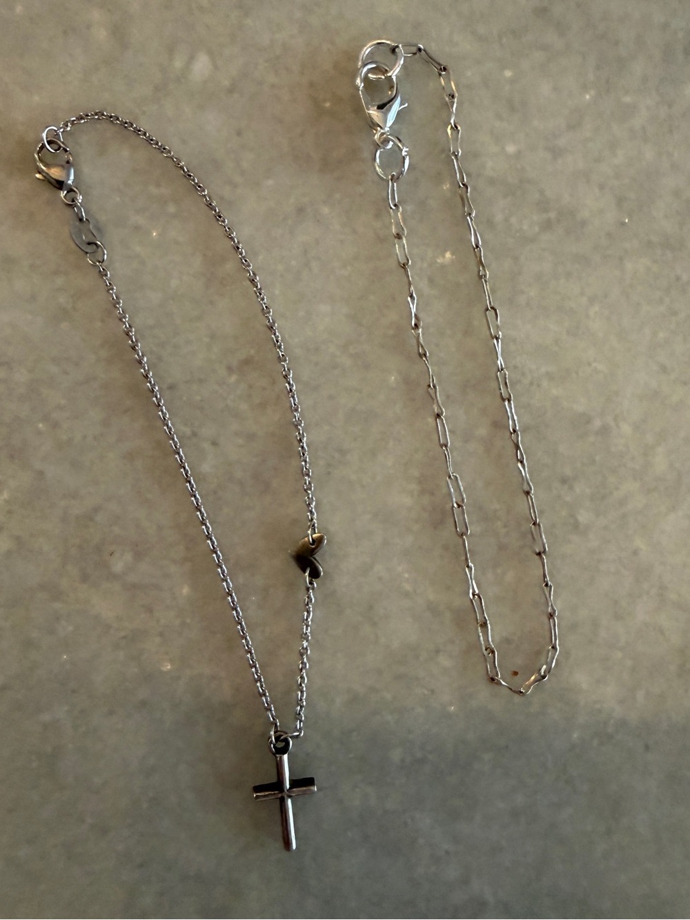 James Avery Faith and Love Link Bracelet - Silver + extra silver bracelet - Picture 5 of 9